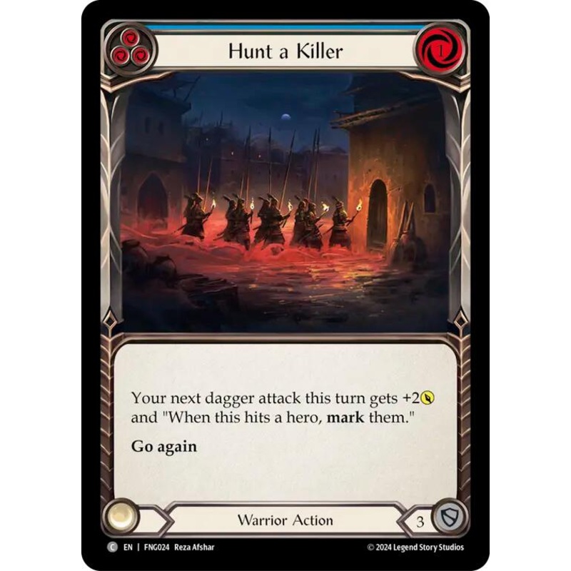 Hunt a Killer (Blue) [FNG024] (The Hunted Fang Blitz Deck)