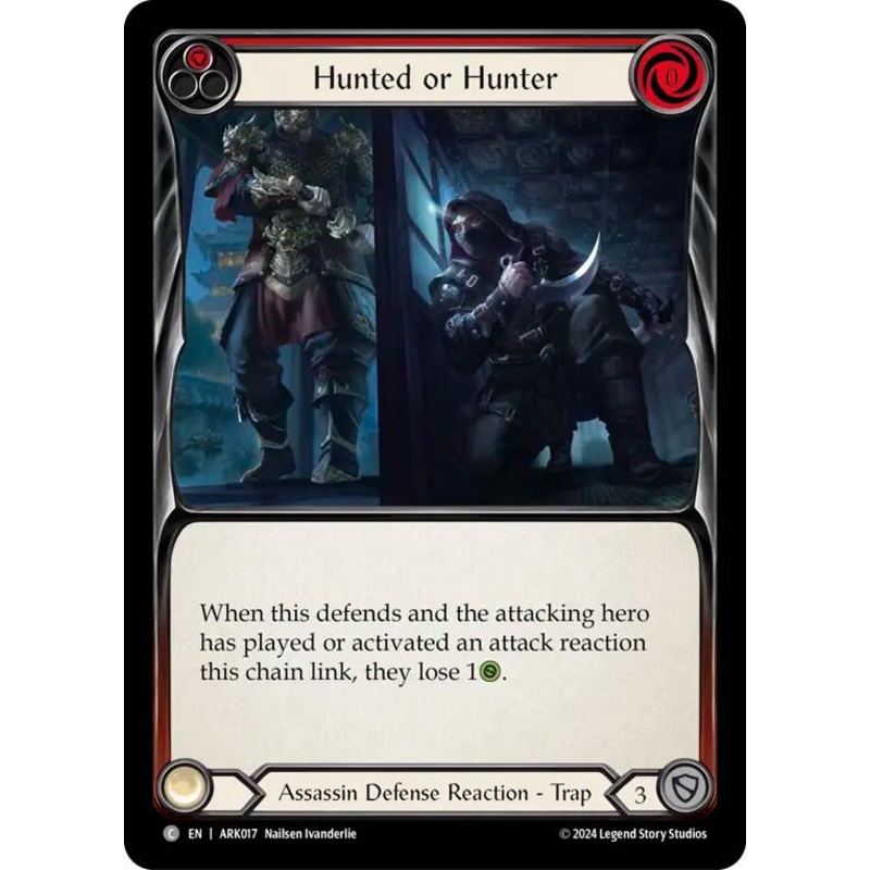 Hunted or Hunter (Red) [ARK017] (The Hunted Arakni Blitz Deck)
