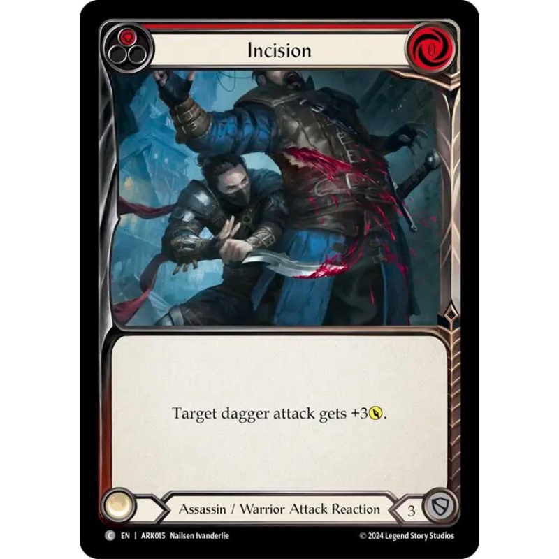 Incision (Red) [ARK015] (The Hunted Arakni Blitz Deck)