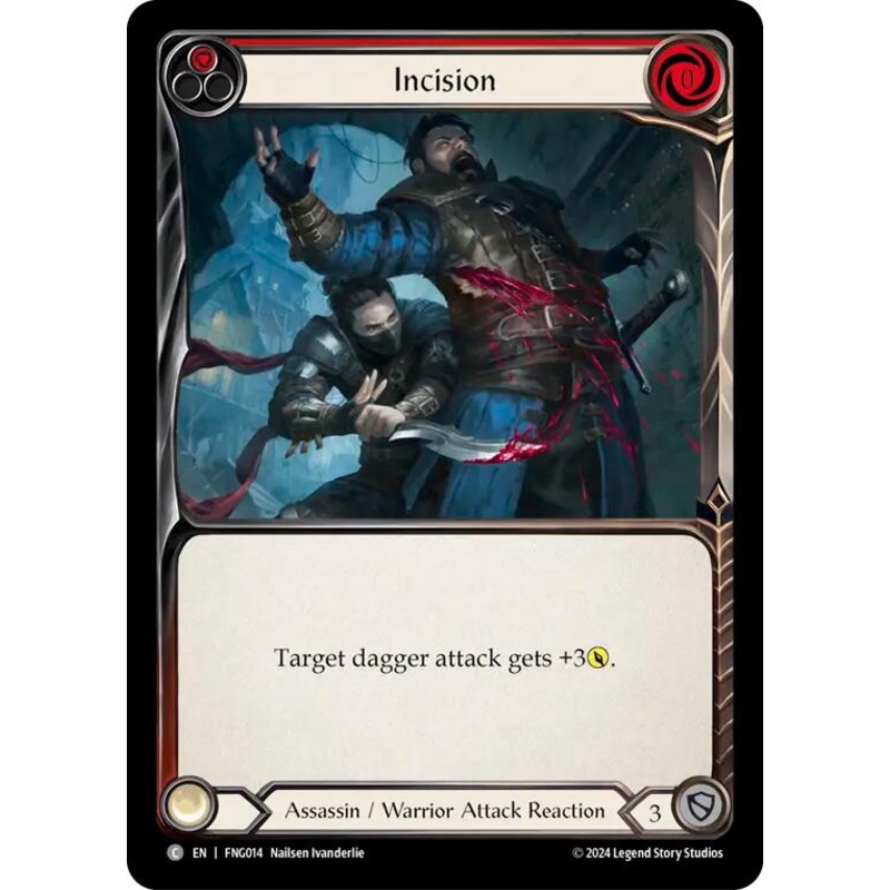 Incision (Red) [FNG014] (The Hunted Fang Blitz Deck)