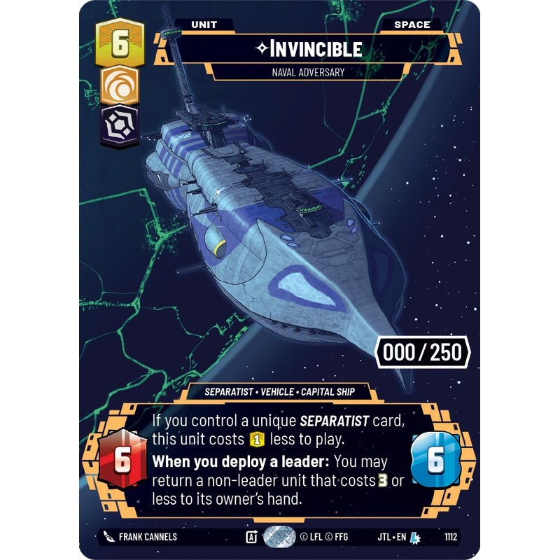 Invincible - Naval Adversary (1112) (Serialized) (1112) [Jump to Lightspeed]