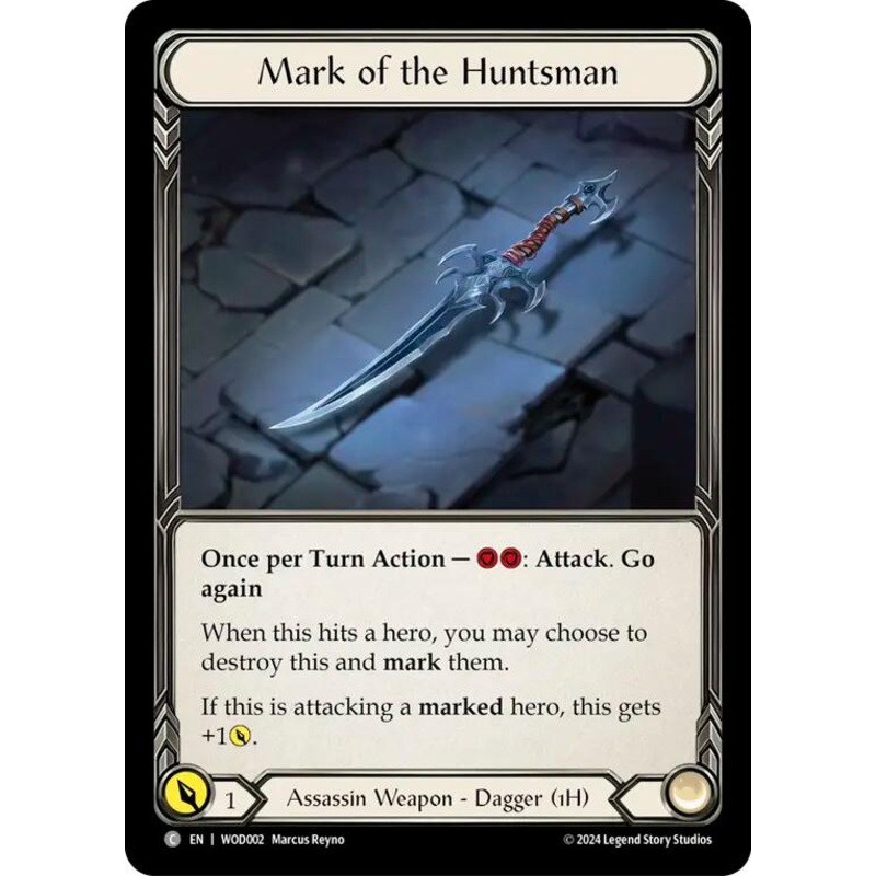 Mark of the Huntsman [WOD002] (The Hunted Arakni, Web of Deceit Blitz Deck)