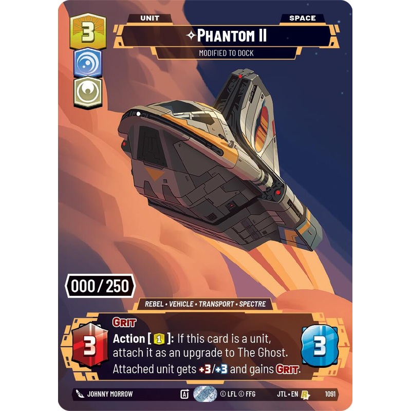 Phantom II - Modified to Dock (1091) (Serialized) (1091) [Jump to Lightspeed]