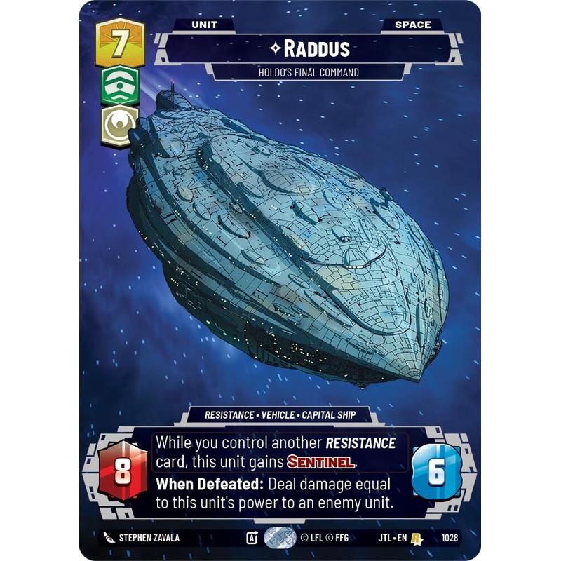 Raddus - Holdo's Final Command (1028) (Prestige) (1028) [Jump to Lightspeed]