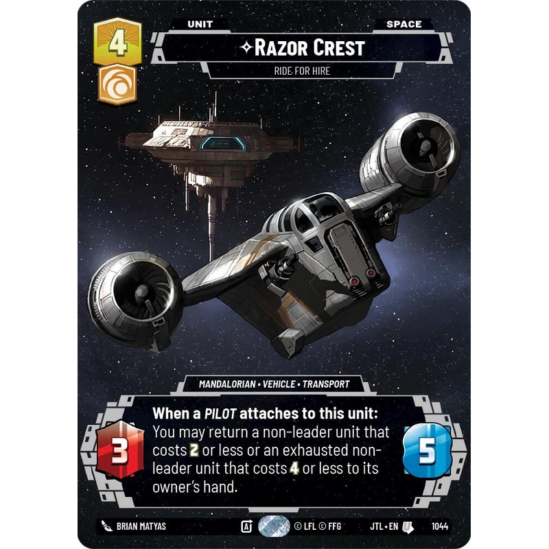 Razor Crest - Ride For Hire (1044) (Prestige) (1044) [Jump to Lightspeed]