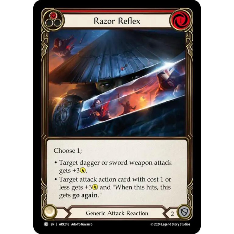 Razor Reflex (Red) [ARK016] (The Hunted Arakni Blitz Deck)