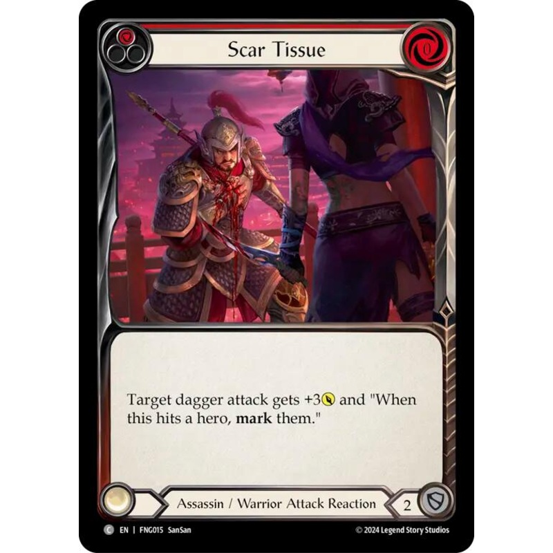 Scar Tissue (Red) [FNG015] (The Hunted Fang Blitz Deck)