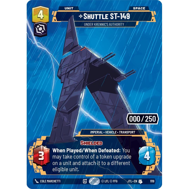 Shuttle ST-149 - Under Krennic's Authority (1119) (Serialized) (1119) [Jump to Lightspeed]