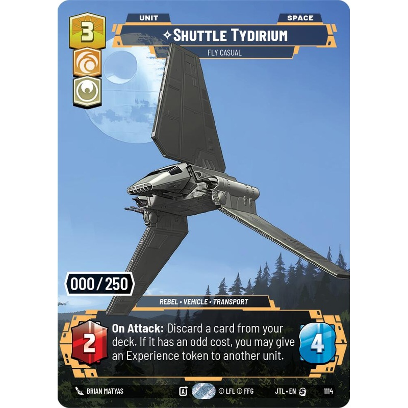 Shuttle Tydirium - Fly Casual (1114) (Serialized) (1114) [Jump to Lightspeed]