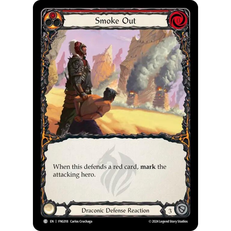 Smoke Out (Red) [FNG018] (The Hunted Fang Blitz Deck)