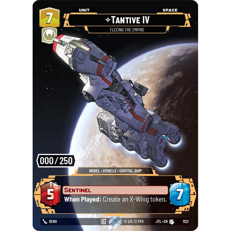 Tantive IV - Fleeing the Empire (1122) (Serialized) (1122) [Jump to Lightspeed]