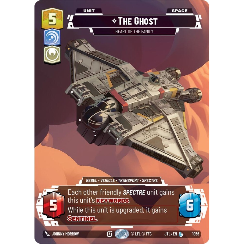 The Ghost - Heart of the Family (1056) (Prestige Foil) (1056) [Jump to Lightspeed]