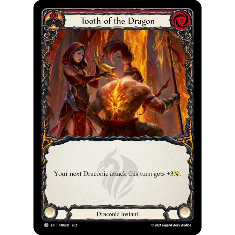 Tooth of the Dragon (Red) [FNG021] (The Hunted Fang Blitz Deck)