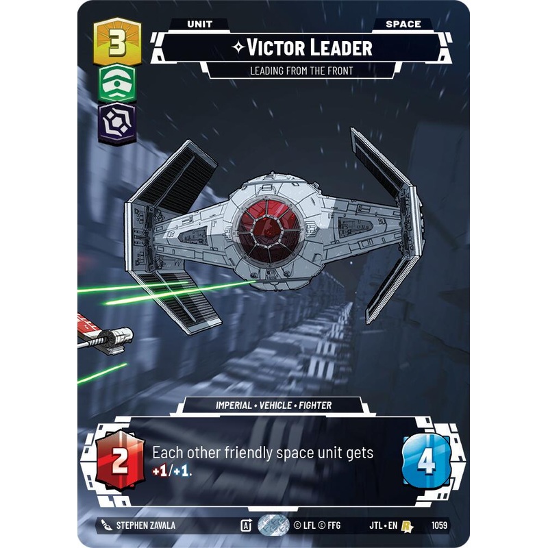 Victor Leader - Leading from the Front (1059) (Prestige Foil) (1059) [Jump to Lightspeed]