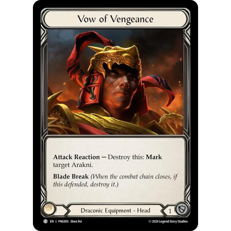 Vow of Vengeance [FNG003] (The Hunted Fang Blitz Deck)