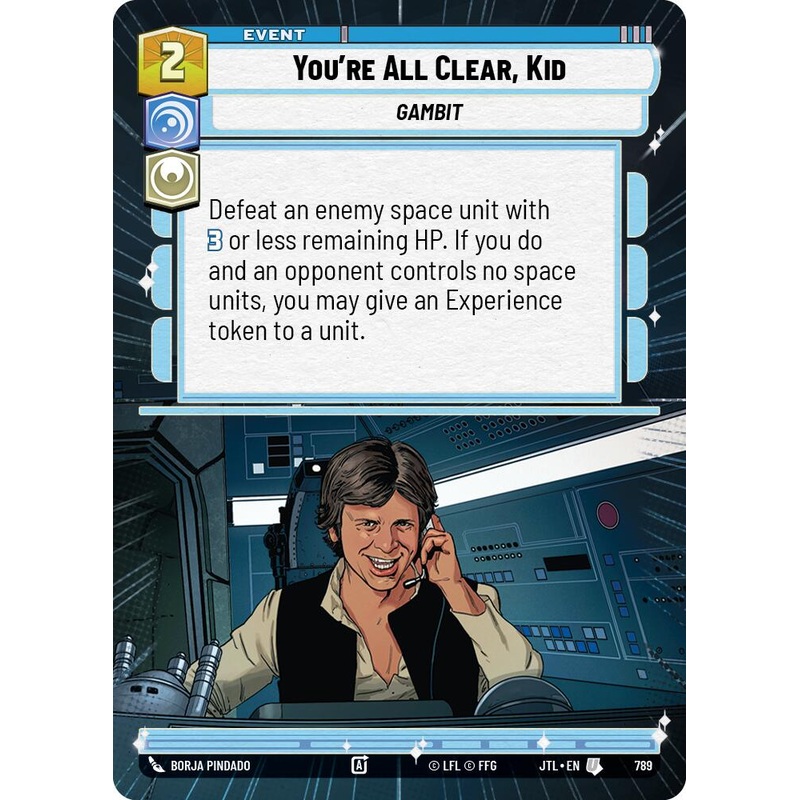 You're All Clear, Kid (789) (Hyperspace Foil) (789) [Jump to Lightspeed]