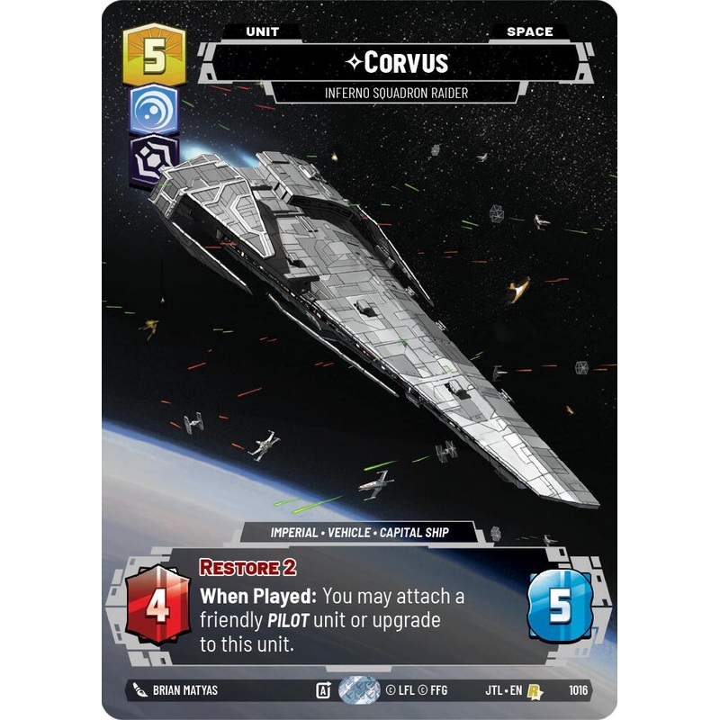 Corvus - Inferno Squadron Raider (1016) (Prestige) (1016) [Jump to Lightspeed]