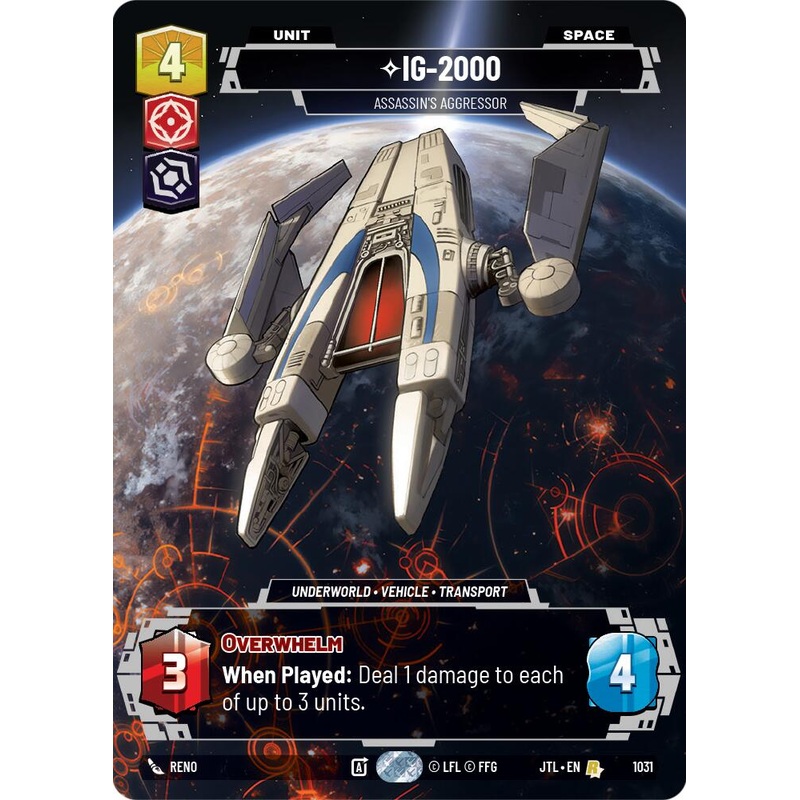 IG-2000 - Assassin's Aggressor (1031) (Prestige) (1031) [Jump to Lightspeed]