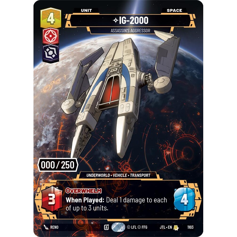 IG-2000 - Assassin's Aggressor (1103) (Serialized) (1103) [Jump to Lightspeed]