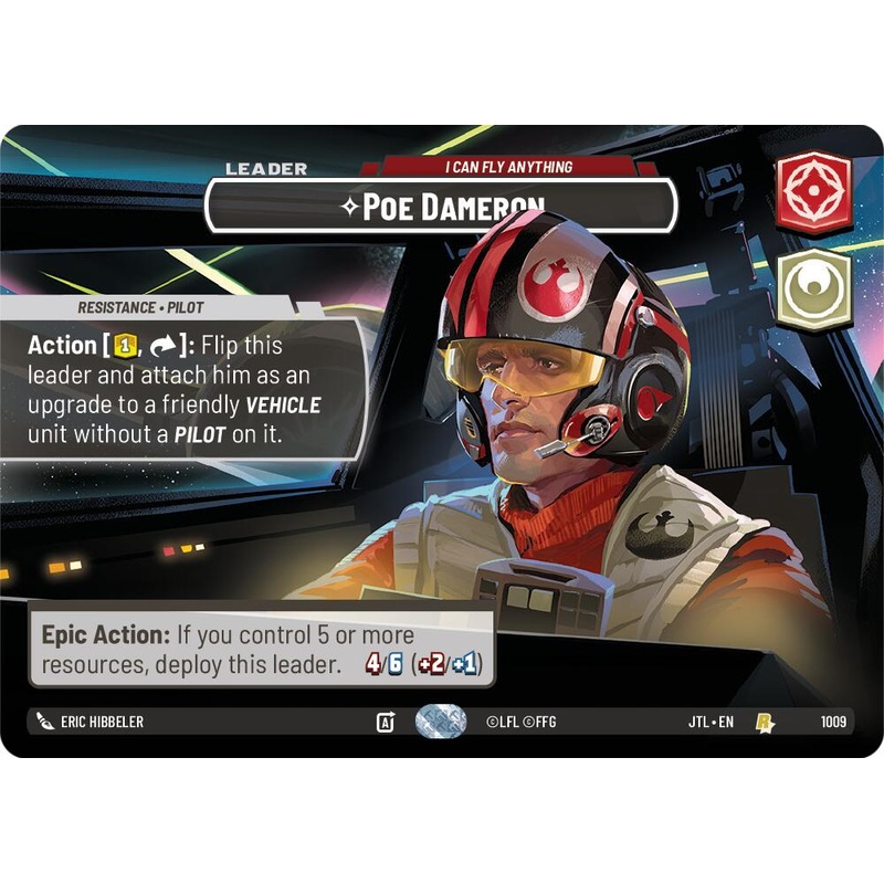 Poe Dameron - I Can Fly Anything (1009) (Showcase) (1009) [Jump to Lightspeed]