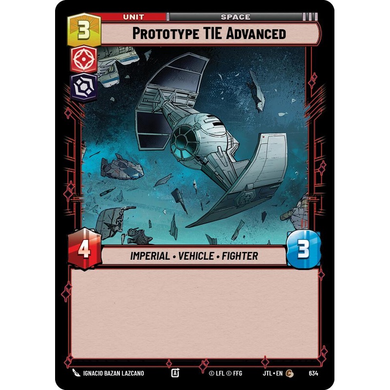 Prototype TIE Advanced (634) (634) [Jump to Lightspeed]