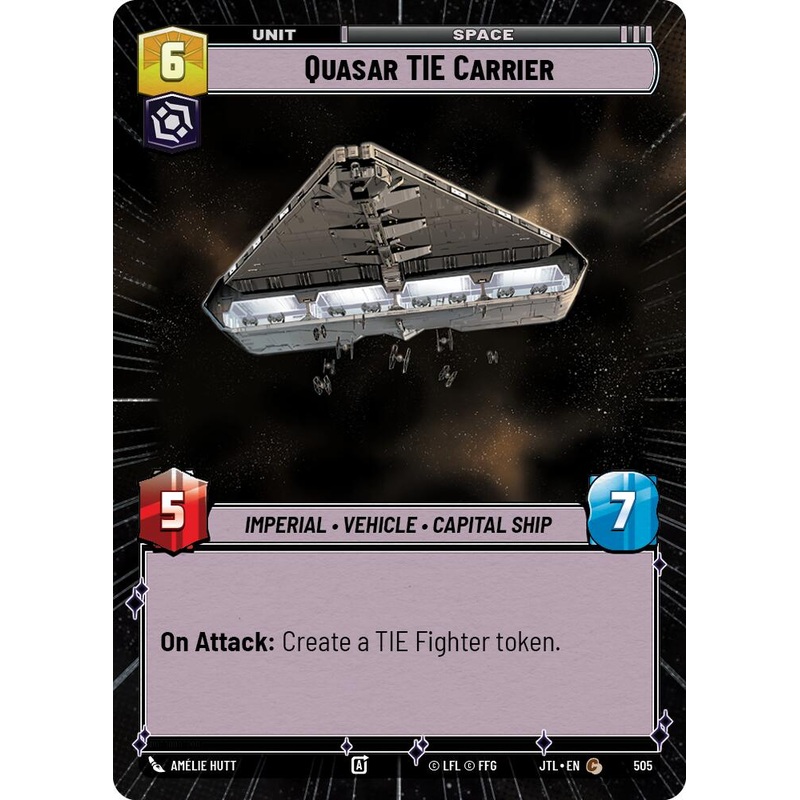 Quasar TIE Carrier (505) (Hyperspace) (505) [Jump to Lightspeed]