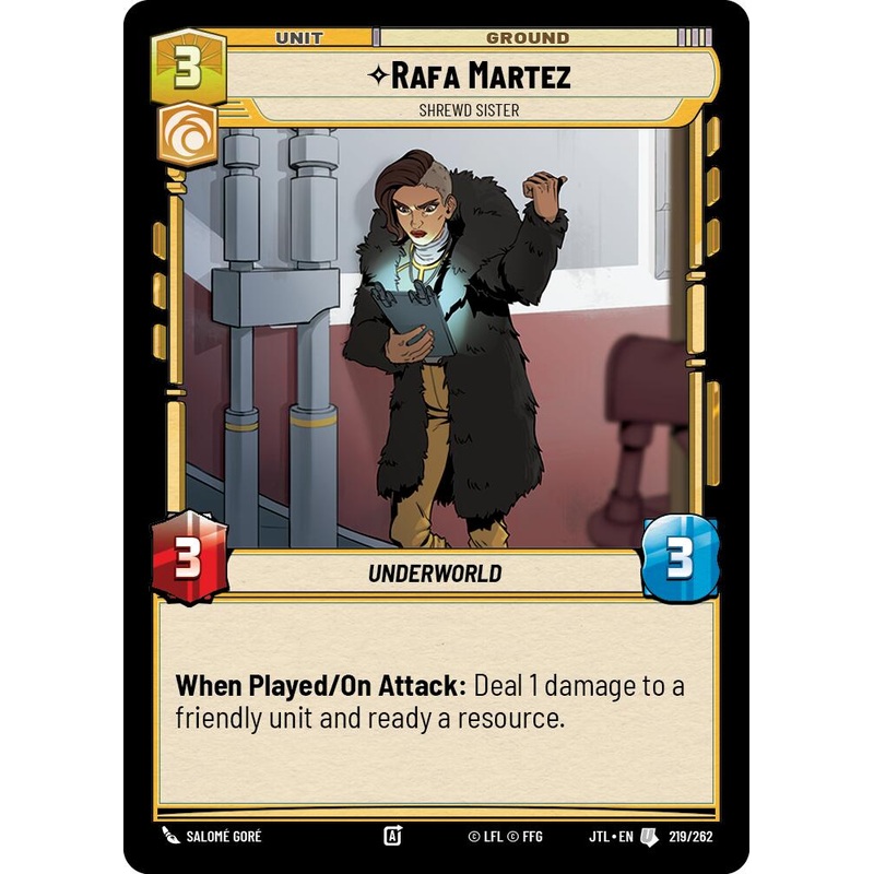 Rafa Martez - Shrewd Sister (219/262) (219/262) [Jump to Lightspeed]