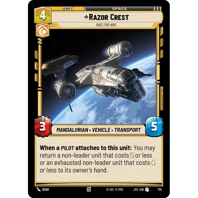 Razor Crest - Ride For Hire (721) (721) [Jump to Lightspeed]