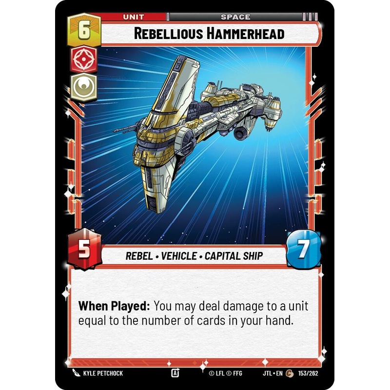 Rebellious Hammerhead (153/262) (153/262) [Jump to Lightspeed]