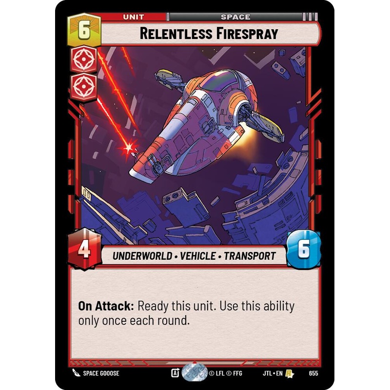 Relentless Firespray (655) (655) [Jump to Lightspeed]