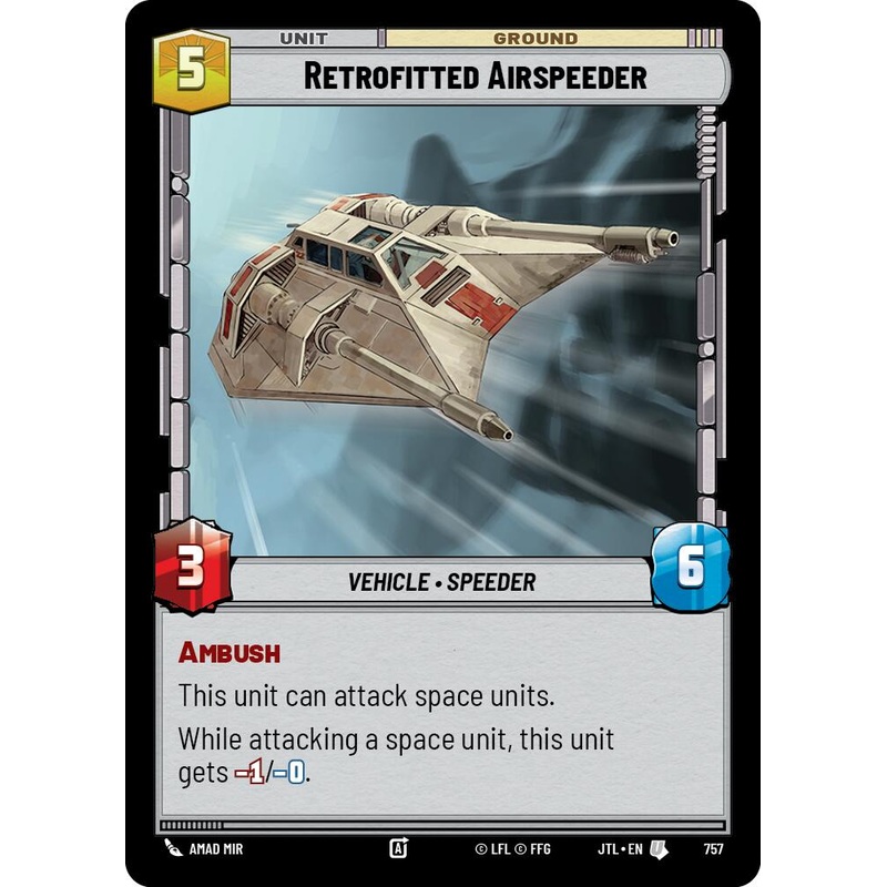 Retrofitted Airspeeder (757) (757) [Jump to Lightspeed]