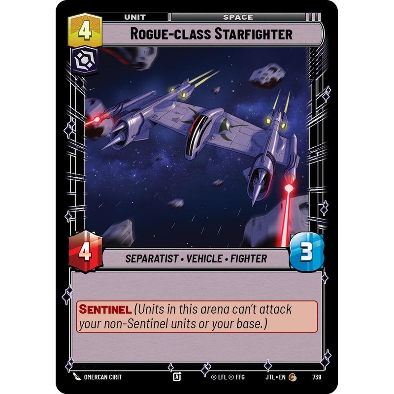 Rogue-class Starfighter (739) (739) [Jump to Lightspeed]