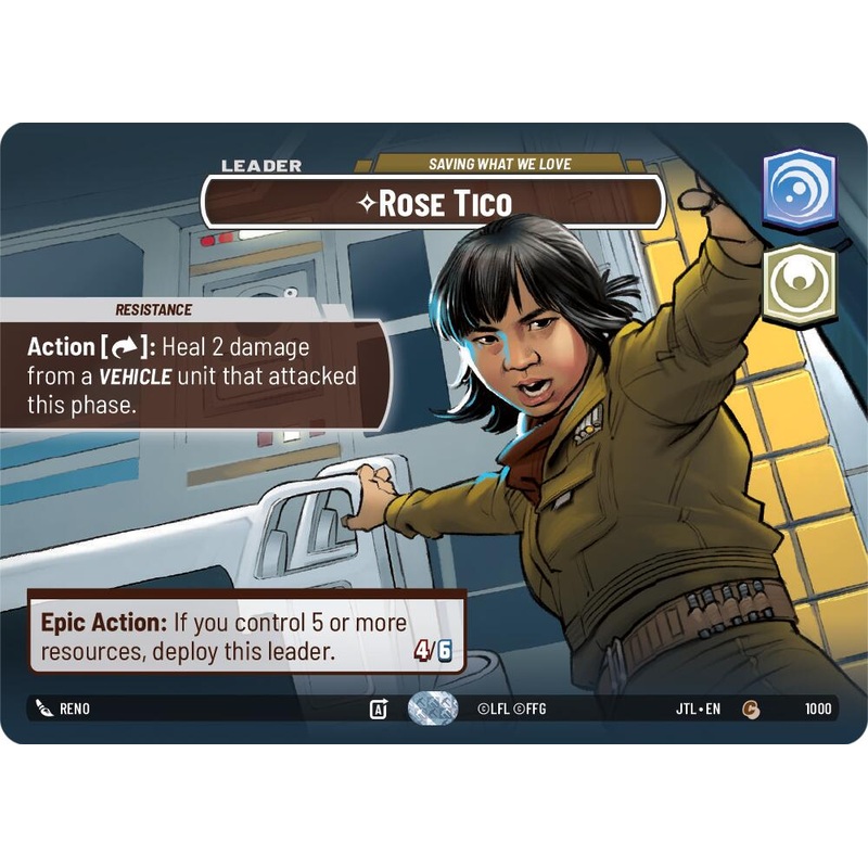 Rose Tico - Saving What We Love (1000) (Showcase) (1000) [Jump to Lightspeed]