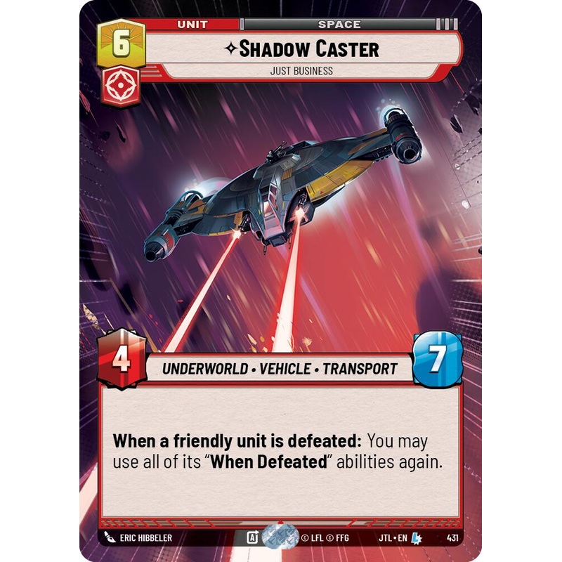 Shadow Caster - Just Business (431) (Hyperspace) (431) [Jump to Lightspeed]