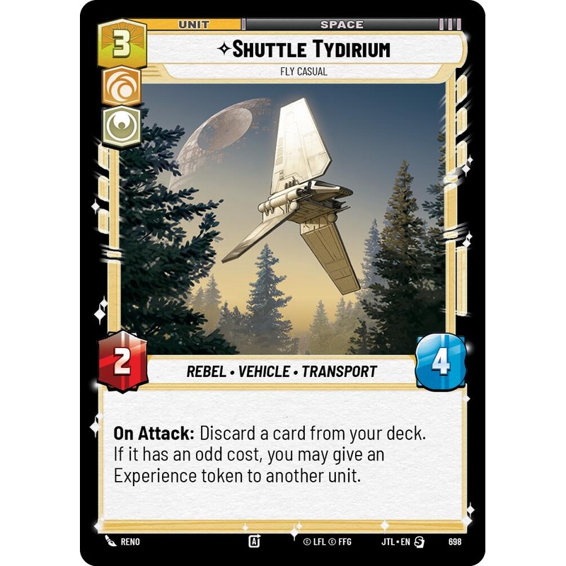 Shuttle Tydirium - Fly Casual (698) (698) [Jump to Lightspeed]