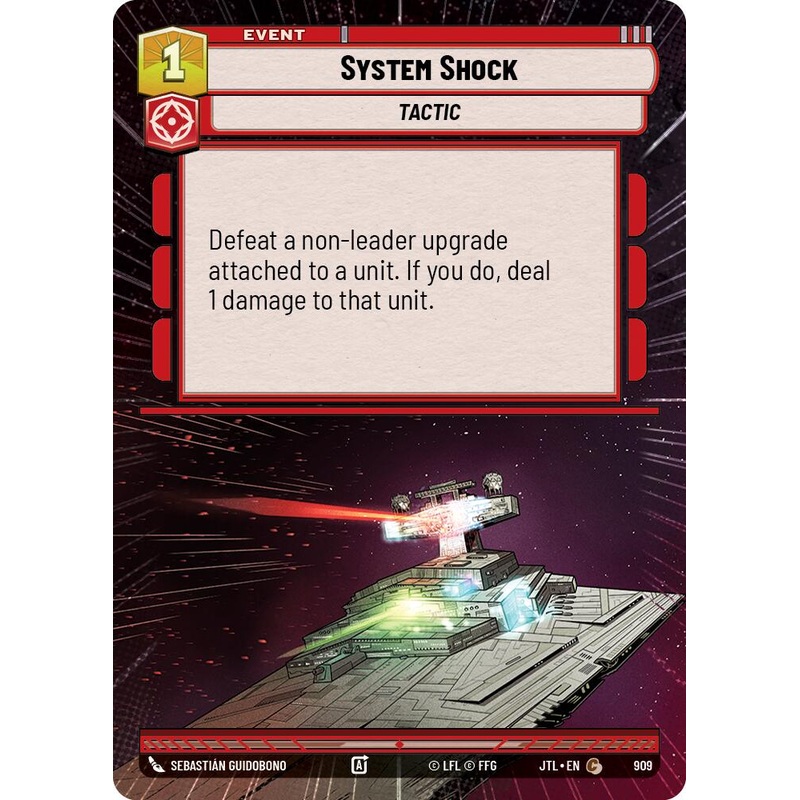 System Shock (909) (Hyperspace Foil) (909) [Jump to Lightspeed]