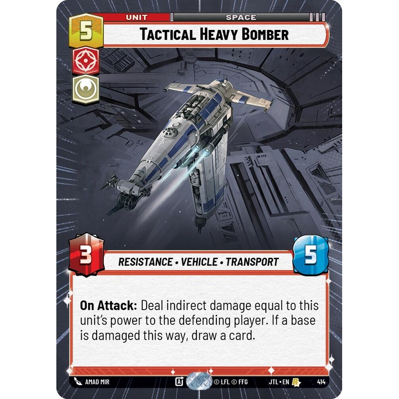 Tactical Heavy Bomber (414) (Hyperspace) (414) [Jump to Lightspeed]