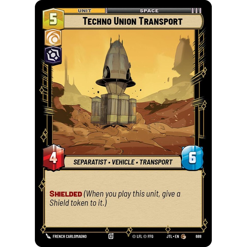 Techno Union Transport (688) (688) [Jump to Lightspeed]