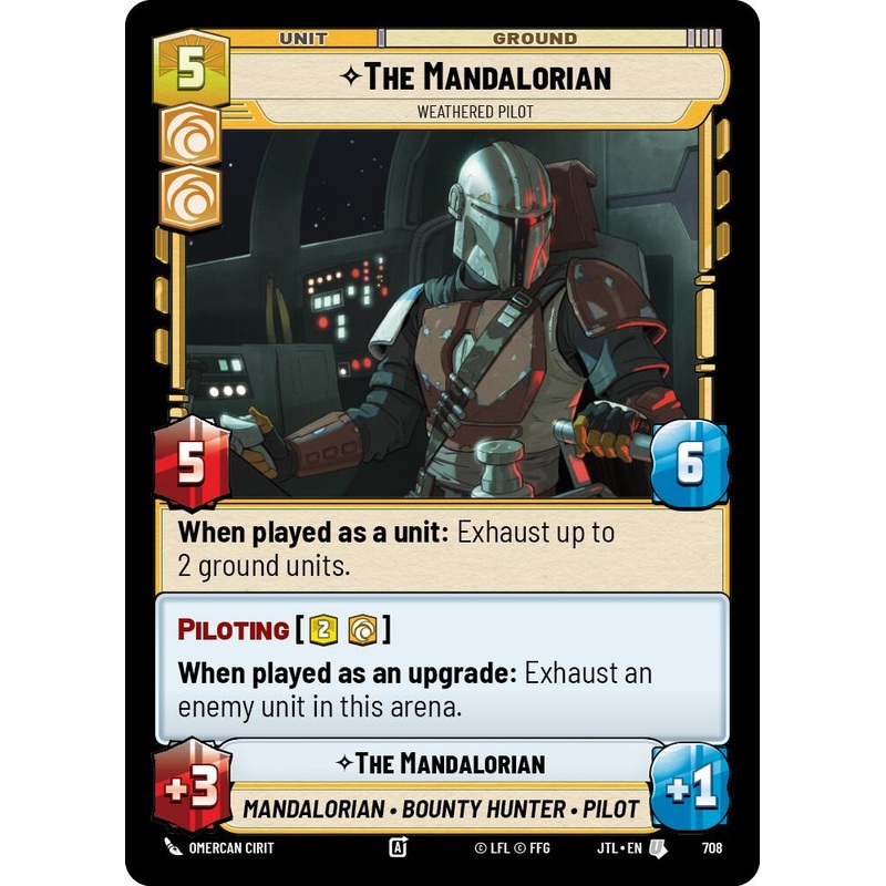 The Mandalorian - Weathered Pilot (708) (708) [Jump to Lightspeed]