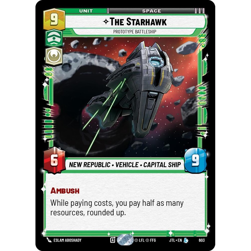 The Starhawk - Prototype Battleship (603) (603) [Jump to Lightspeed]