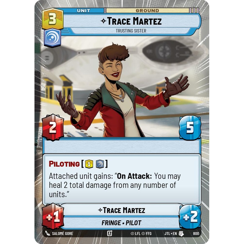Trace Martez - Trusting Sister (800) (Hyperspace Foil) (800) [Jump to Lightspeed]