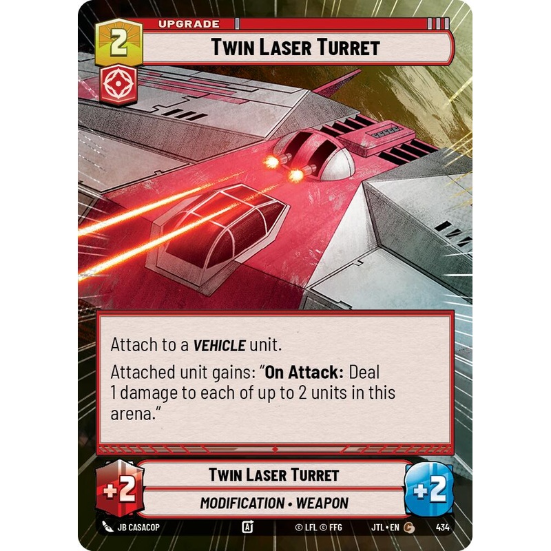 Twin Laser Turret (434) (Hyperspace) (434) [Jump to Lightspeed]