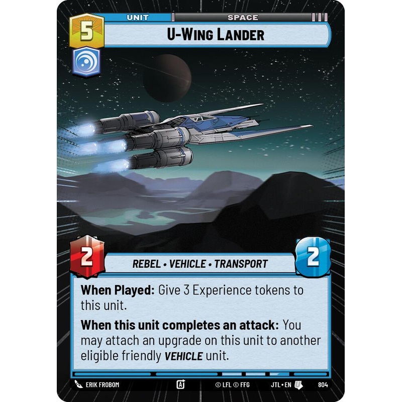U-Wing Lander (804) (Hyperspace Foil) (804) [Jump to Lightspeed]