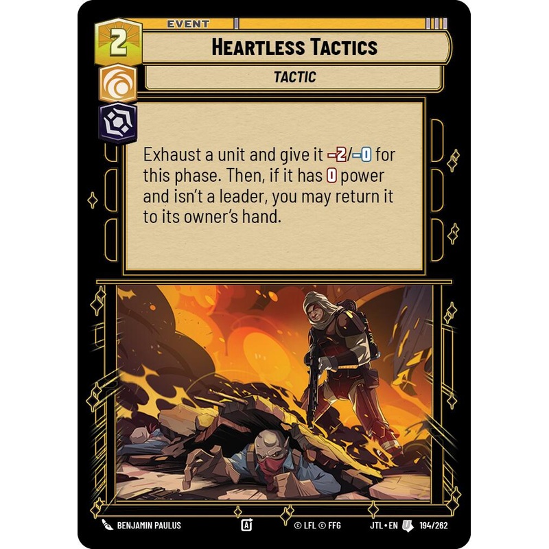 Heartless Tactics (194/262) (194/262) [Jump to Lightspeed]