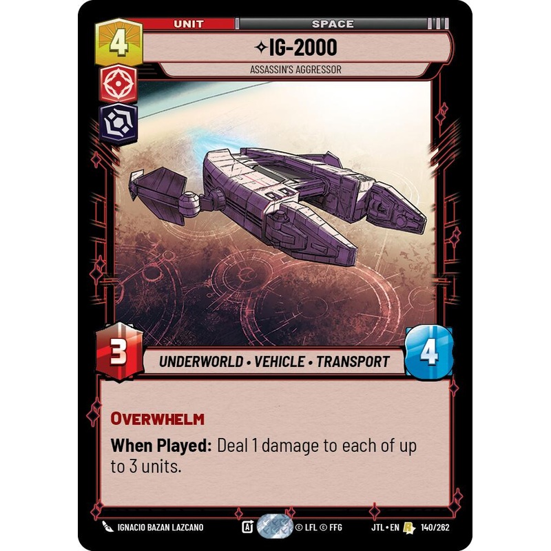 IG-2000 - Assassin's Aggressor (140/262) (140/262) [Jump to Lightspeed]