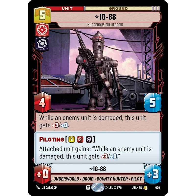 IG-88 - Murderous Phlutdroid (639) (639) [Jump to Lightspeed]