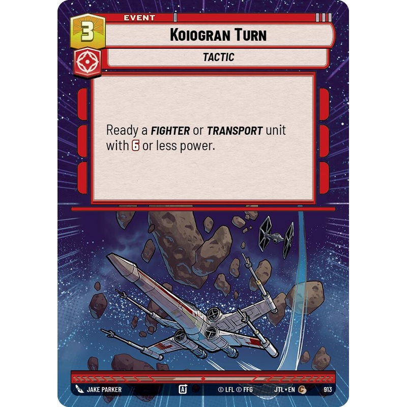 Koiogran Turn (913) (Hyperspace Foil) (913) [Jump to Lightspeed]