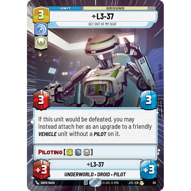 L3-37 - Get Out Of My Seat (311) (Hyperspace) (311) [Jump to Lightspeed]