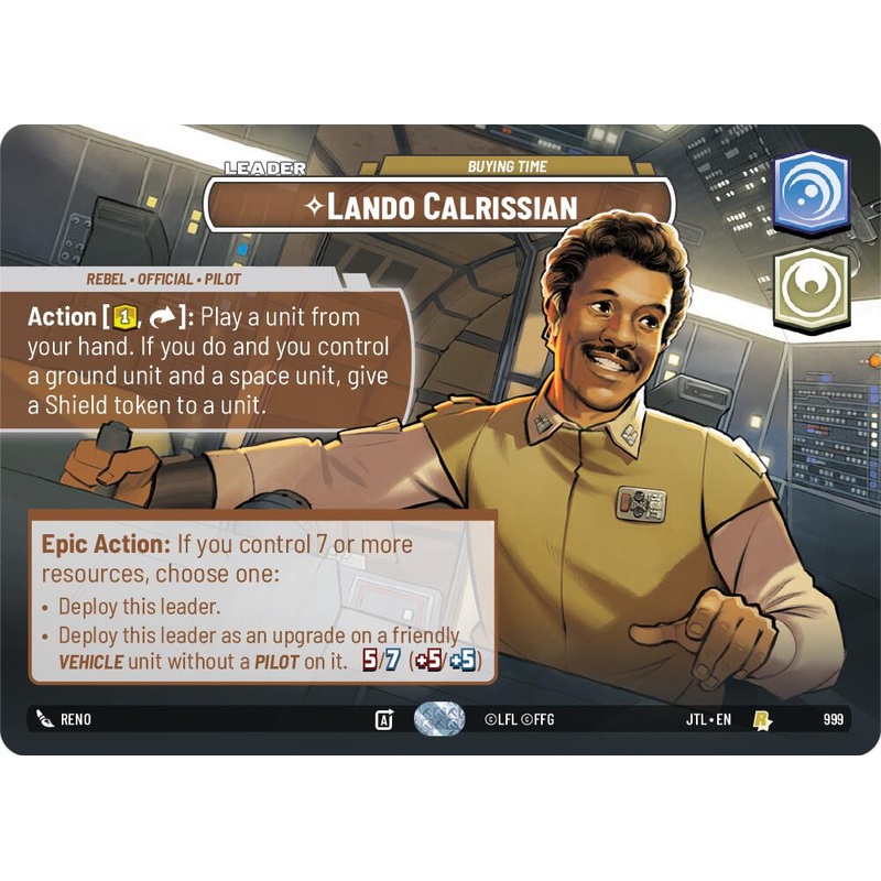 Lando Calrissian - Buying Time (999) (Showcase) (999) [Jump to Lightspeed]