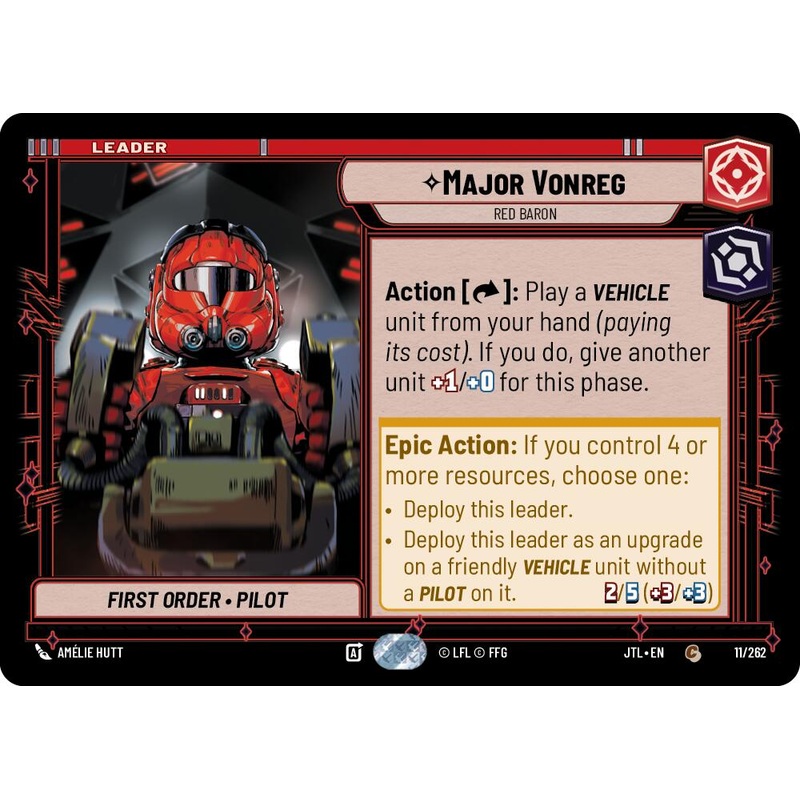 Major Vonreg - Red Baron (011/262) (011/262) [Jump to Lightspeed]
